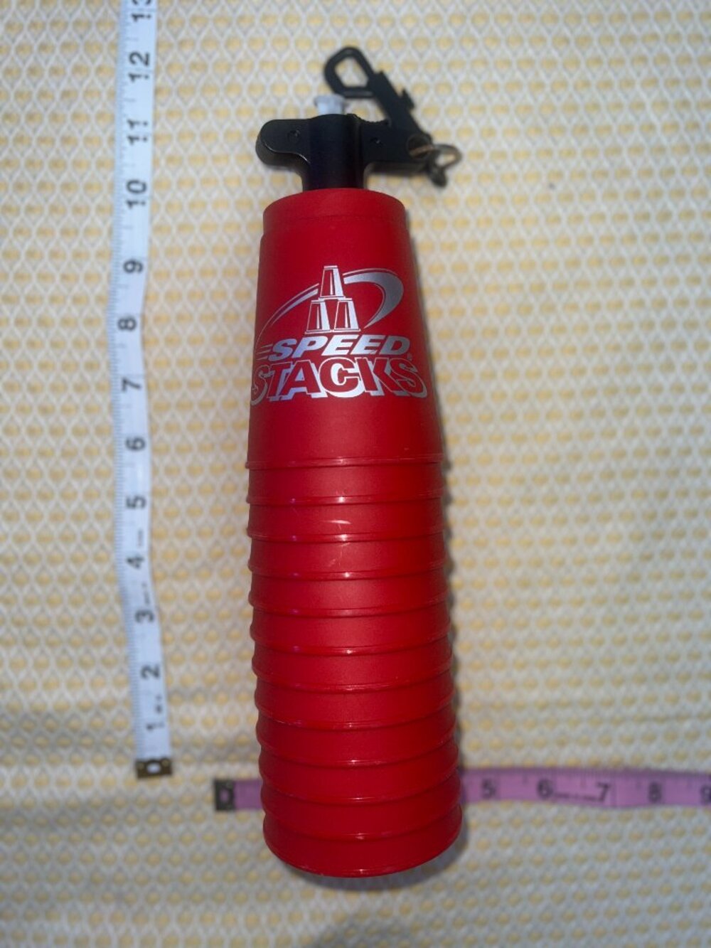 Speed Stacks Red Sport Stacking Cups Set of 12 & Carrying Stem
